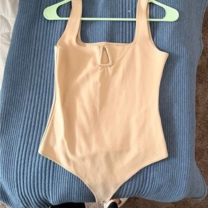 Abercrombie soft af bodysuit with keyhole